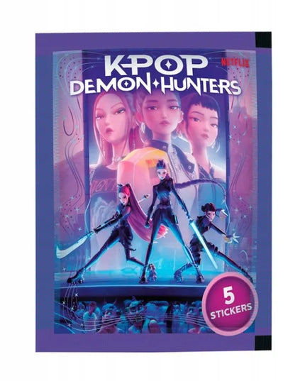 „K-Pop Demon Hunters“ lipdukų rinkinys, 5 vnt.