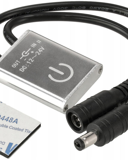 Dimmeris-jungiklis vienspalvei MONO COB LED juostai, sidabrinis, baldinis