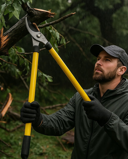 Sekatorius šakoms 25mm Sodo žirklės Didelis 70cm Neslystanti rankena
