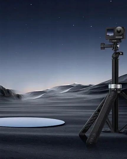 TELESIN Tripod asmenukių lazda – trikojis ir ištraukiamas laikiklis GoPro, DJI, Insta360