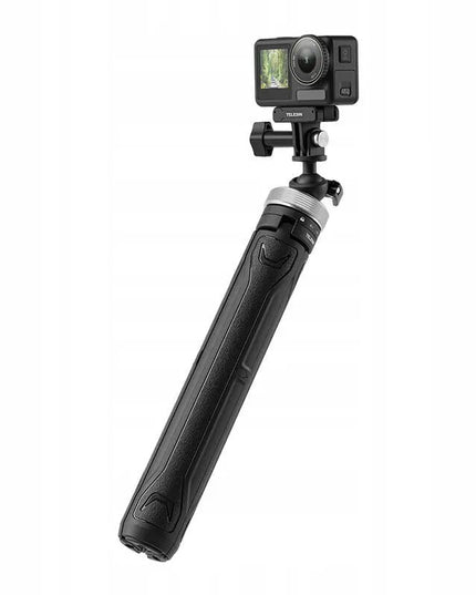 TELESIN Tripod asmenukių lazda – trikojis ir ištraukiamas laikiklis GoPro, DJI, Insta360