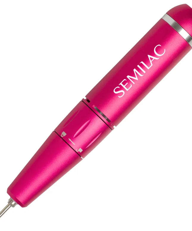 Semilac Mini Pen itin lengvas tylus nagų frezavimo aparatas su ekranu, 12 W