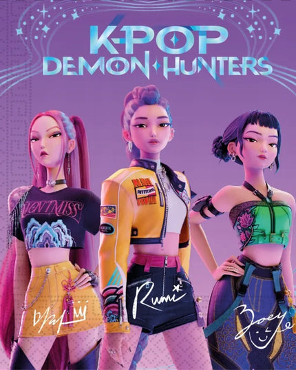 „Procos“ popierinės servetėlės „K-POP Demon Hunters“, 33 × 33 cm, 20 vnt.