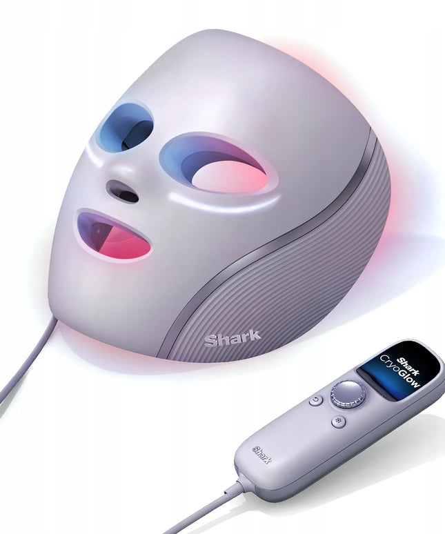 SHARK CryoGlow FW312EUPL LED veido kaukė su šviesos terapija ir paakių vėsinimu
