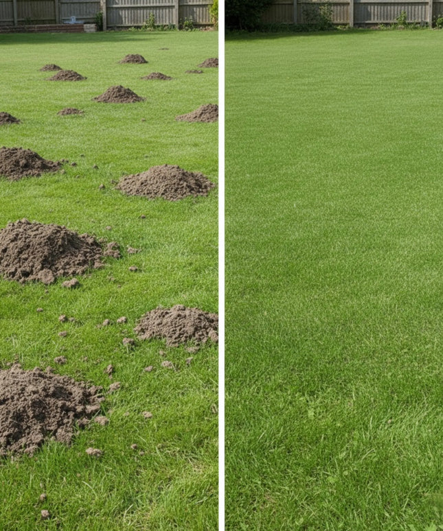 Tvirtas juodas PP tinklas nuo kurmių vejai, 25 g/m², 1 × 20 m, akutės 12 × 12 mm