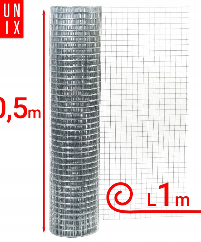 Cinkuota suvirinta tinklelio apsauga vabzdžių ir bičių nameliui 0,5x1m