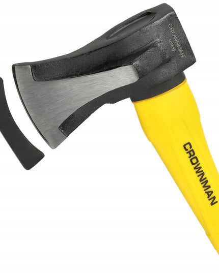 CROWNMAN skaldymo kirvis 1000 g 45 cm, tvirta anglinio plieno galvutė
