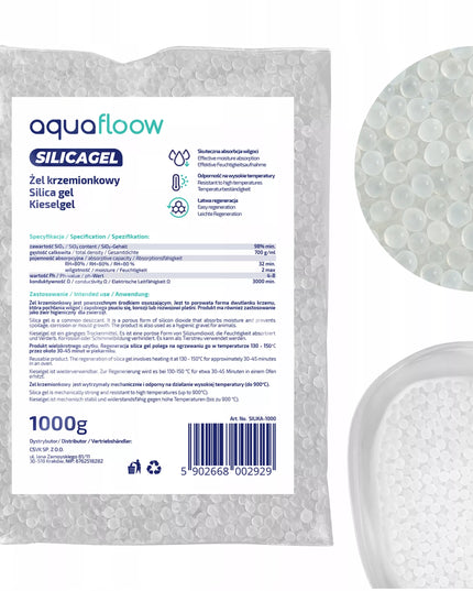 Silica Gel 1kg | Silikagelis | Drėgmės sugėriklis