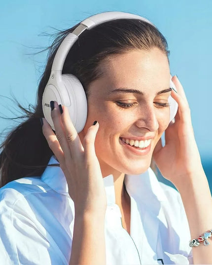 Belaidės ausinės FEEGAR ant ausies 65H Bluetooth 5.3 Mikrofonas 6xEQ
