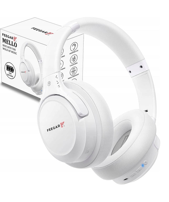 Belaidės ausinės FEEGAR ant ausies 65H Bluetooth 5.3 Mikrofonas 6xEQ