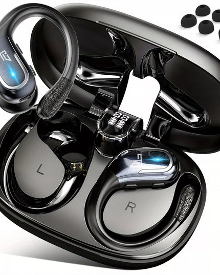 Belaidės ausinės FEEGAR SPORT Bluetooth 5.4 70 val. baterija įstatomos į ausis IPX5