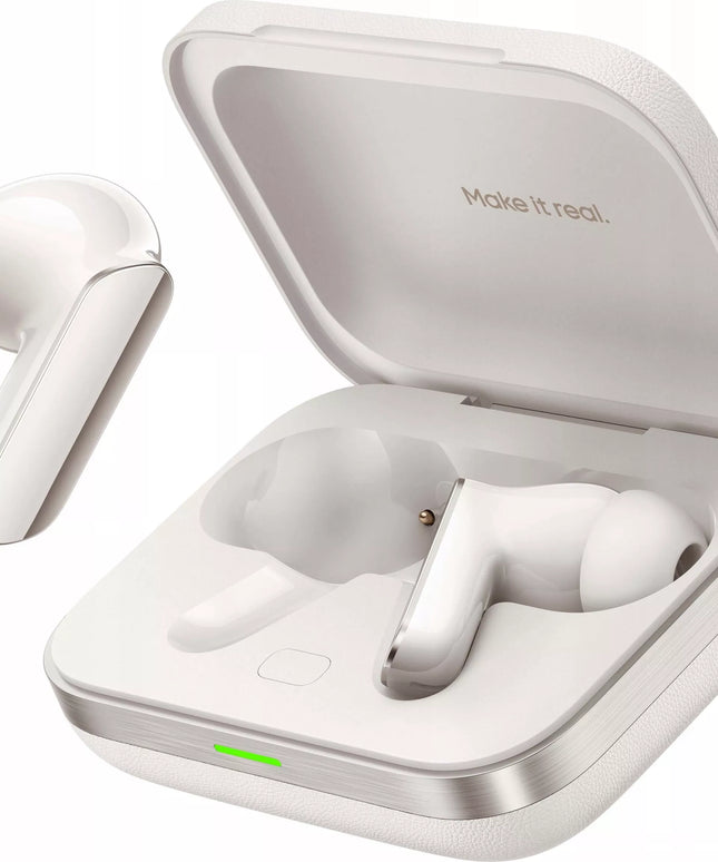 Belaidės ausinės Realme Buds Air 7 Pro ANC Smėlio spalvos White