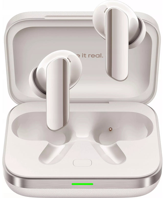 Belaidės ausinės Realme Buds Air 7 Pro ANC Smėlio spalvos White