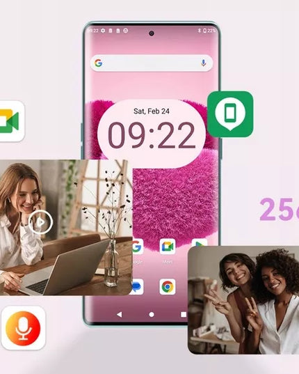 Išmanusis telefonas CUBOT HAFURY MEET 24/256GB AMOLED 2K+ Android13 NFC FHYDRO