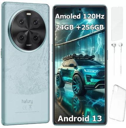 Išmanusis telefonas CUBOT HAFURY MEET 24/256GB AMOLED 2K+ Android13 NFC FHYDRO