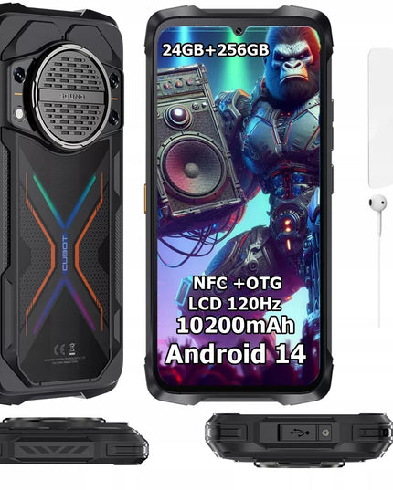Išmanusis telefonas CUBOT KING KONG Power 3 24/256GB DUAL tvirtas, IP69K, MIL-STD-810H