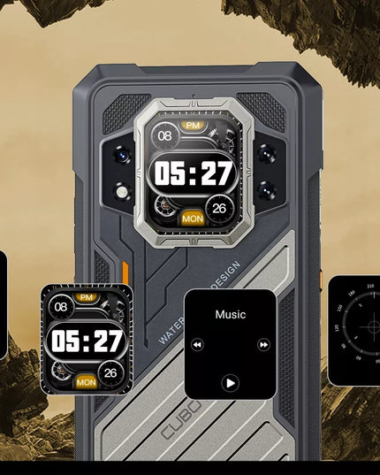 Išmanusis telefonas CUBOT KING KONG X PRO 24/256GB NFC DUAL 5G rėminis IP69K MIL-STD-810H