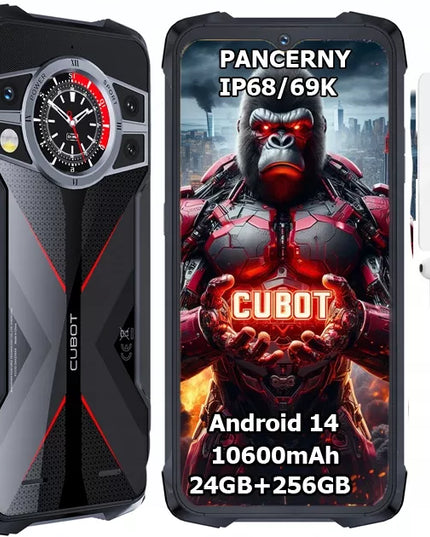 Išmanusis telefonas CUBOT KINGKONG 9 24/256GB NFC tvirtas