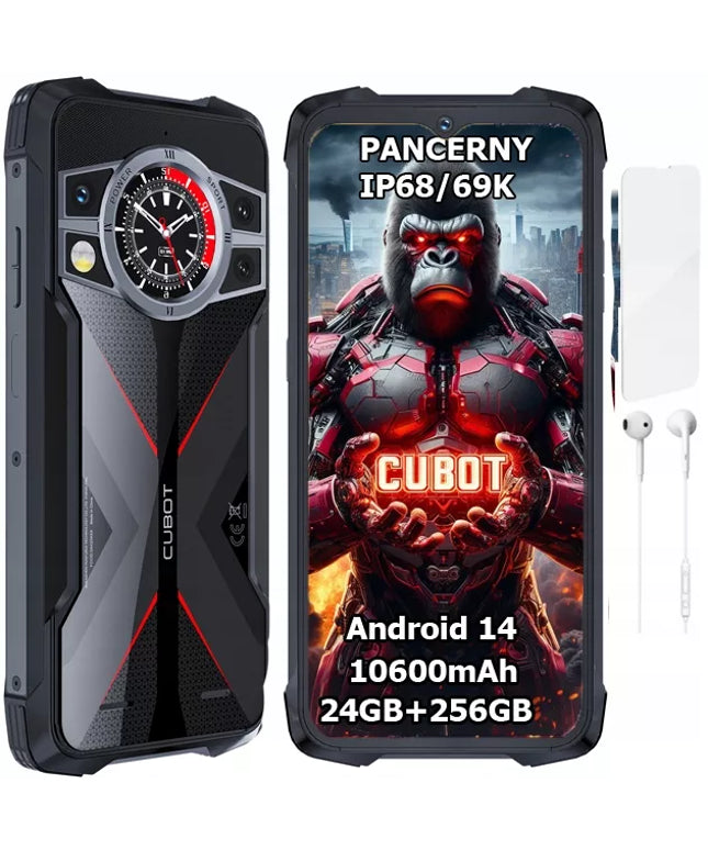 Išmanusis telefonas CUBOT KINGKONG 9 24/256GB NFC tvirtas