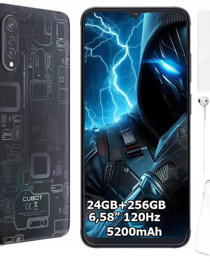 Išmanusis telefonas CUBOT X70 24/256GB NFC DUAL SIM 6,5"