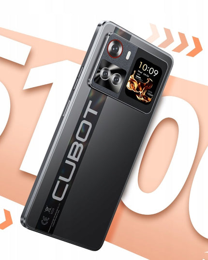 Išmanusis telefonas Cubot X100 5G Dual SIM 16/256GB Android 15 su dviem ekranais + dėklas