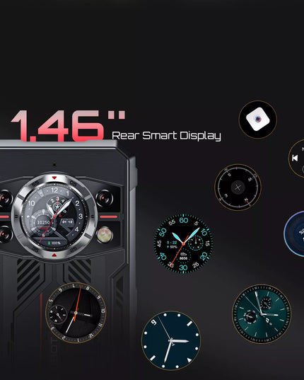 Sutvirtintas karinio standarto išmanusis telefonas CUBOT KING KONG 11 32/256GB NFC DUAL SIM 5G