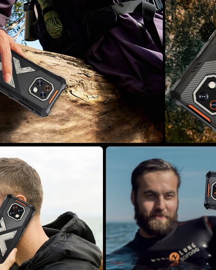 Šarvuotas karinis išmanusis telefonas CUBOT KING KONG ES3 16/256GB NFC DUAL SIM LTE