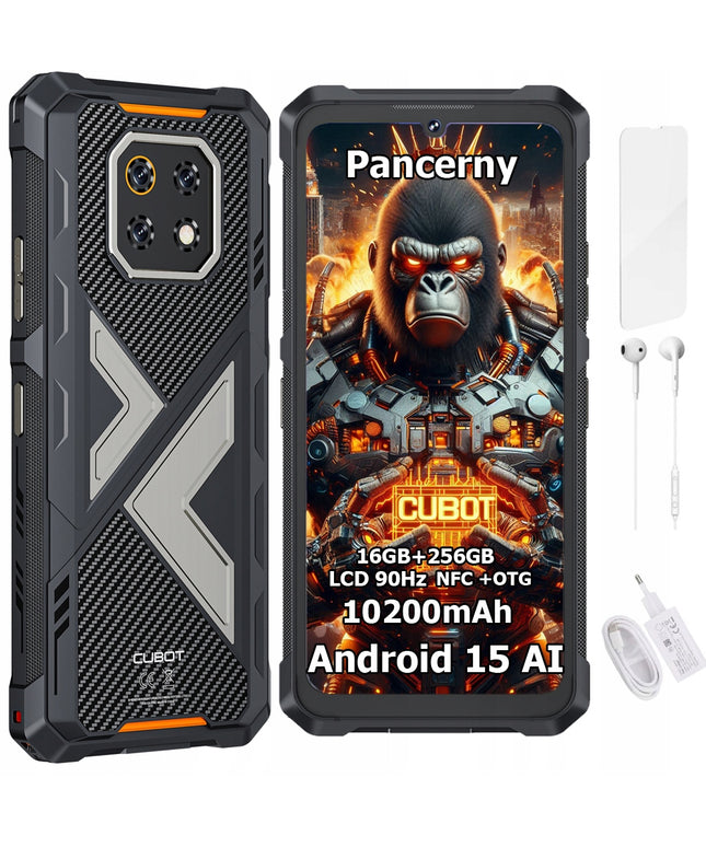 Šarvuotas karinis išmanusis telefonas CUBOT KING KONG ES3 16/256GB NFC DUAL SIM LTE