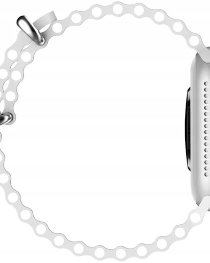 „Maxcom EcoWatch EW2“ išmanusis laikrodis, sidabrinis, 1,95 col., IPS, 230 mAh, pulsoksimetras