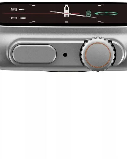 „Maxcom EcoWatch EW2“ išmanusis laikrodis, sidabrinis, 1,95 col., IPS, 230 mAh, pulsoksimetras
