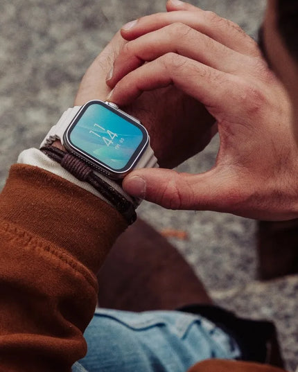 „Maxcom EcoWatch EW2“ išmanusis laikrodis, sidabrinis, 1,95 col., IPS, 230 mAh, pulsoksimetras