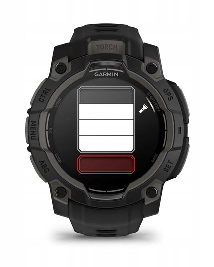 Išmanusis laikrodis Garmin Instinct 3, 45 mm, AMOLED, GPS, Pay, 10 ATM, juodas