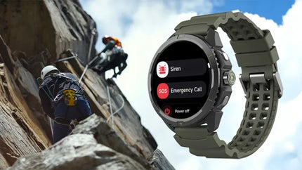 Išmanusis laikrodis Hammer Watch 2 Military Edition, GPS, AMOLED, atsparus vandeniui, 5 ATM