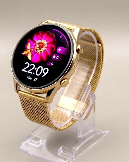 WonderWatch Mi7 Real Gold išmanusis laikrodis, auksinis
