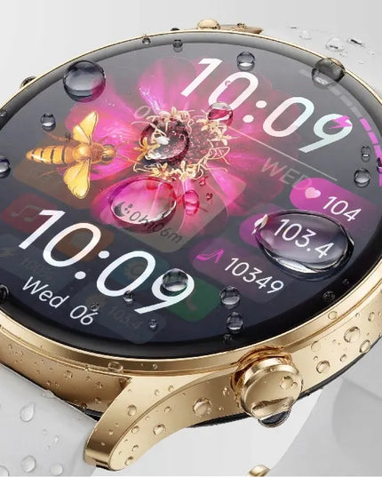 WonderWatch Mi7 Real Gold išmanusis laikrodis, auksinis