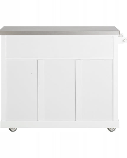 SoBuy Virtuvinė spintelė su stumdomomis durimis ir vyno lentyna FKW94-W