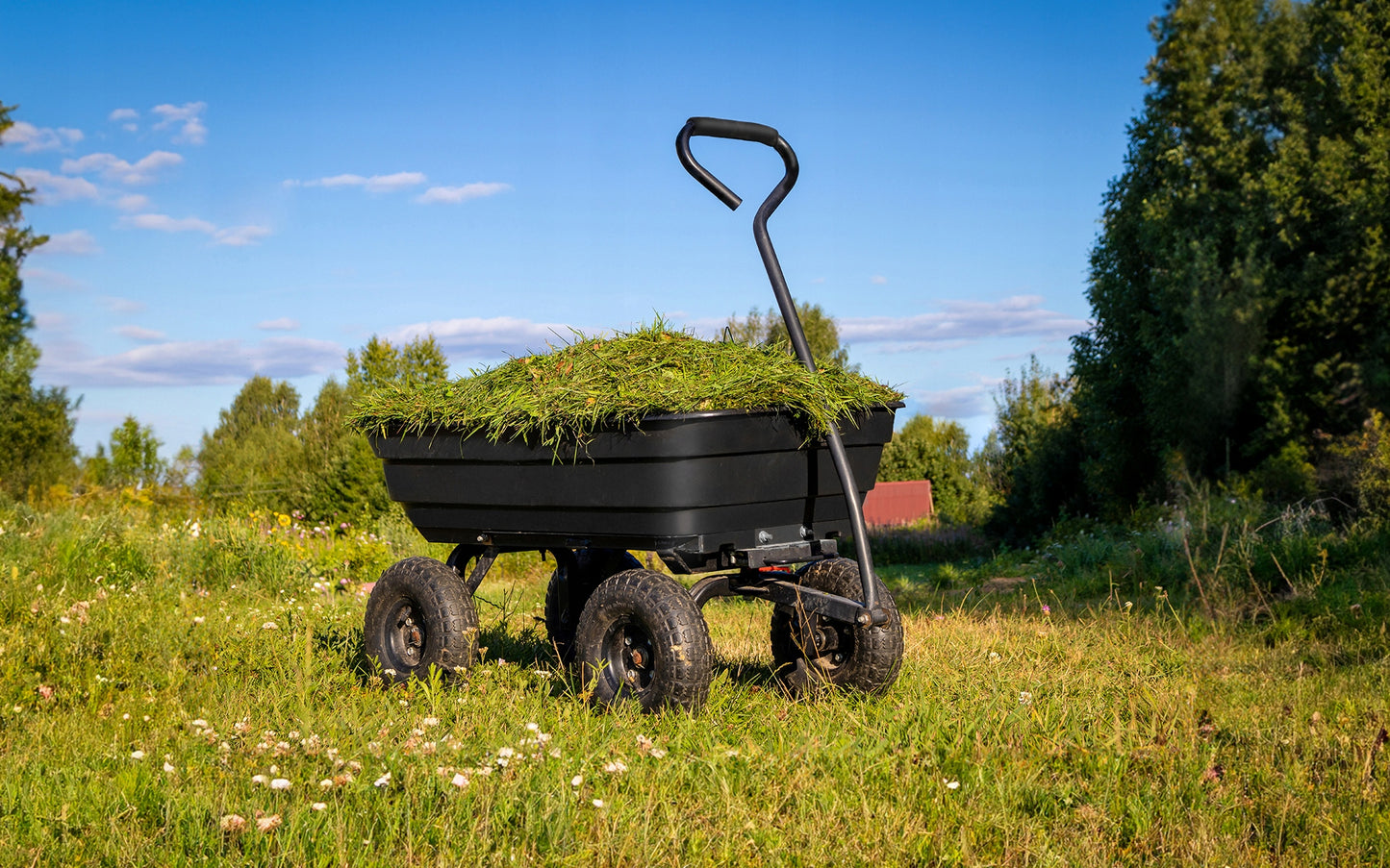 Sodo karutis, vežimas Gregman Cart 2.0 (120L, iki 200 kg)