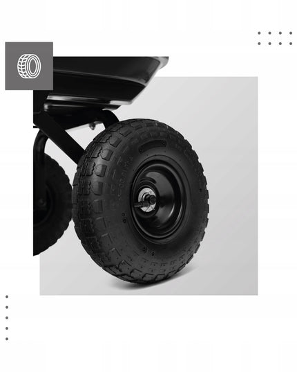 Sodo karutis, vežimas Gregman Cart 2.0 (iki 120L, iki 200 kg)