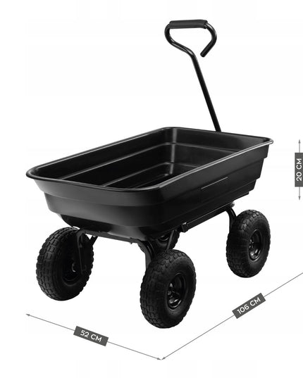 Sodo karutis, vežimas Gregman Cart 2.0 (iki 120L, iki 200 kg)