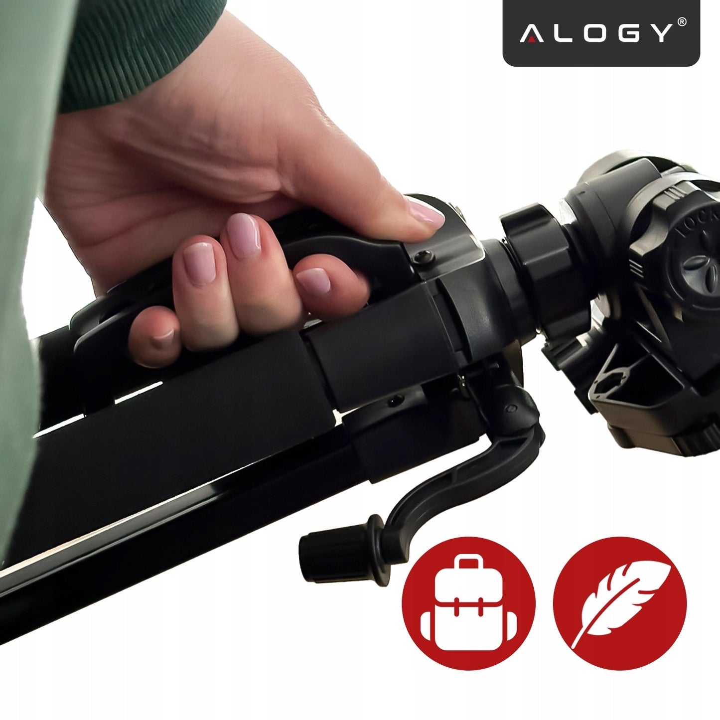 Tvirtas trikojis stovas telefonui, fotoaparatui, kamerai 170cm aukščio