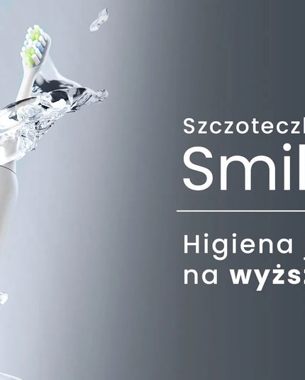 Soninis dantų šepetėlis SPINEL CARE SmileOn juodas, išmanus su dirbtiniu intelektu + komplektas