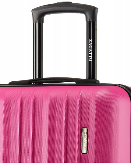 Vidutinio dydžio kelioninis lagaminas ant ratukų RYANAIR WIZZAIR 58L kietas ZAGATTO