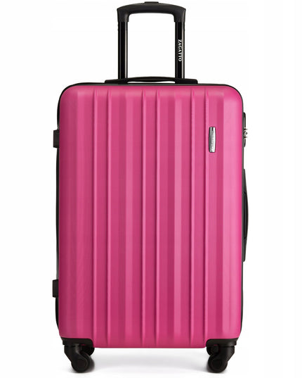 Vidutinio dydžio kelioninis lagaminas ant ratukų RYANAIR WIZZAIR 58L kietas ZAGATTO