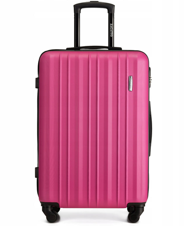 Vidutinio dydžio kelioninis lagaminas ant ratukų RYANAIR WIZZAIR 58L kietas ZAGATTO