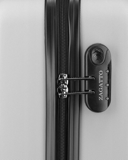 Vidutinio dydžio kelioninis lagaminas ant ratukų RYANAIR WIZZAIR 58L kietas ZAGATTO
