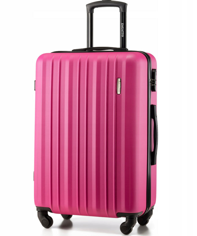 Vidutinio dydžio kelioninis lagaminas ant ratukų RYANAIR WIZZAIR 58L kietas ZAGATTO