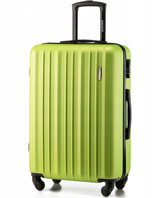 Vidutinio dydžio kelioninis lagaminas ant ratukų RYANAIR WIZZAIR 58L kietas ZAGATTO