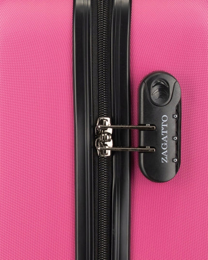 Vidutinio dydžio kelioninis lagaminas ant ratukų RYANAIR WIZZAIR 58L kietas ZAGATTO