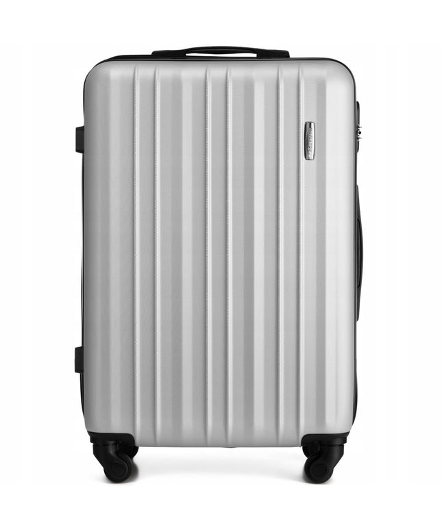 Vidutinio dydžio kelioninis lagaminas ant ratukų RYANAIR WIZZAIR 58L kietas ZAGATTO