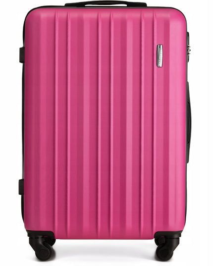 Vidutinio dydžio kelioninis lagaminas ant ratukų RYANAIR WIZZAIR 58L kietas ZAGATTO